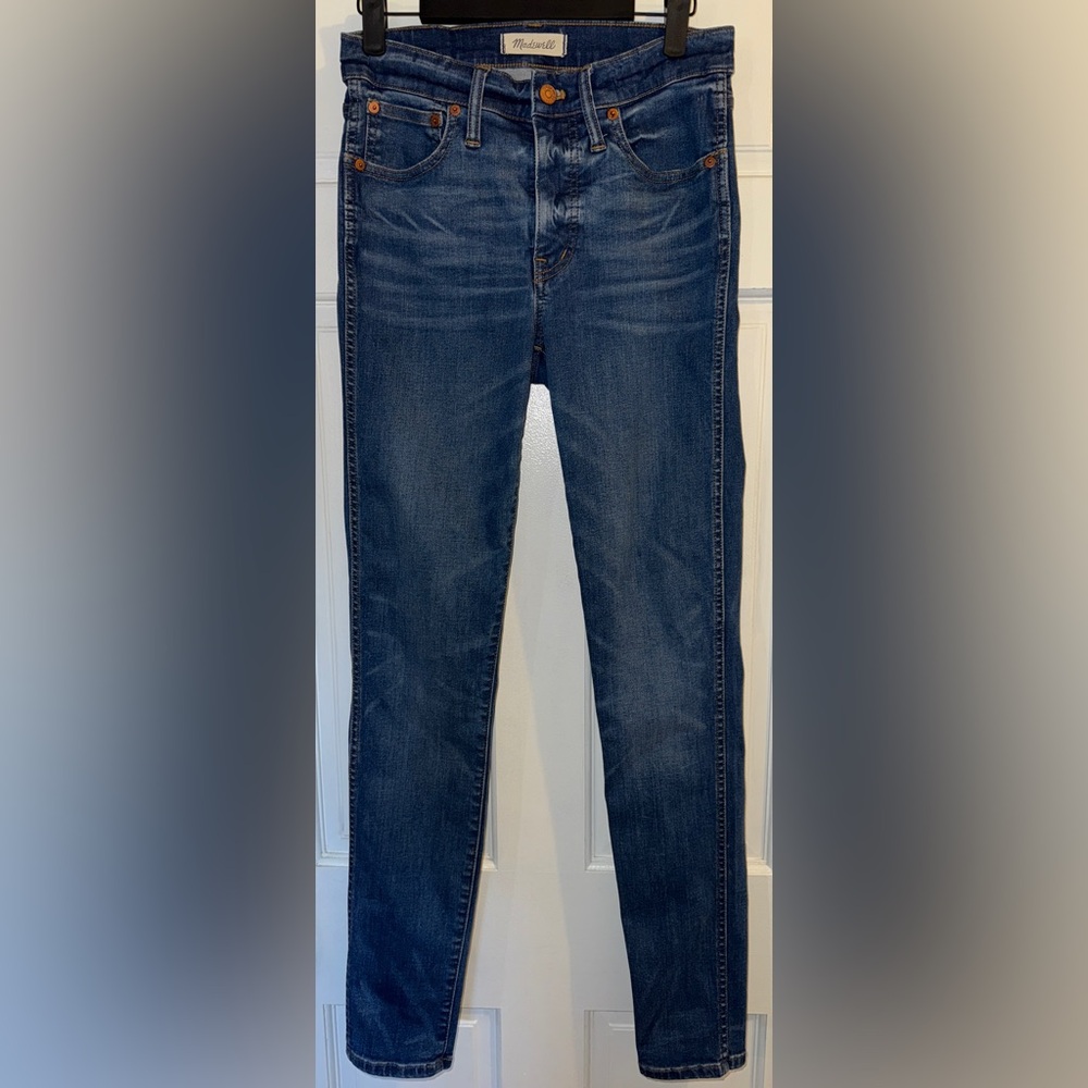 Madewell 9” High-Rise Skinny Jeans 27 Tall
